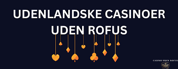 Online Casino Uden ROFUS - Oplev Friheden i Spil